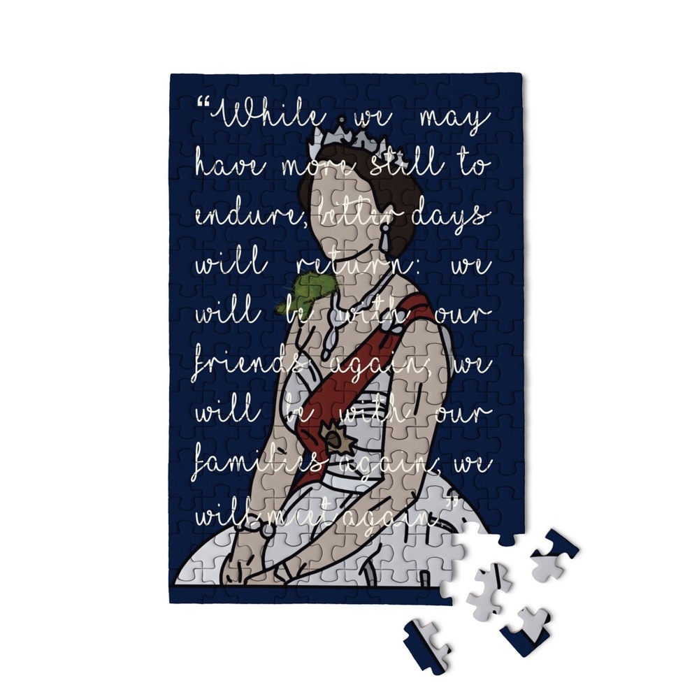 MicroPuzzles YeahPuzzles Long Live the Queen 150 Piece Jigsaw Puzzle
